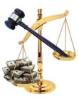 Cash tipping the scales of justice
